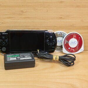 Sony PSP-1003d Playstation Portable Black Console/ Tested